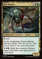 Magic the Gathering Card - Nyx Weaver - MTG Circle