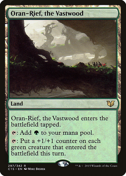 Magic the Gathering Card - Oran-Rief, the Vastwood - MTG Circle