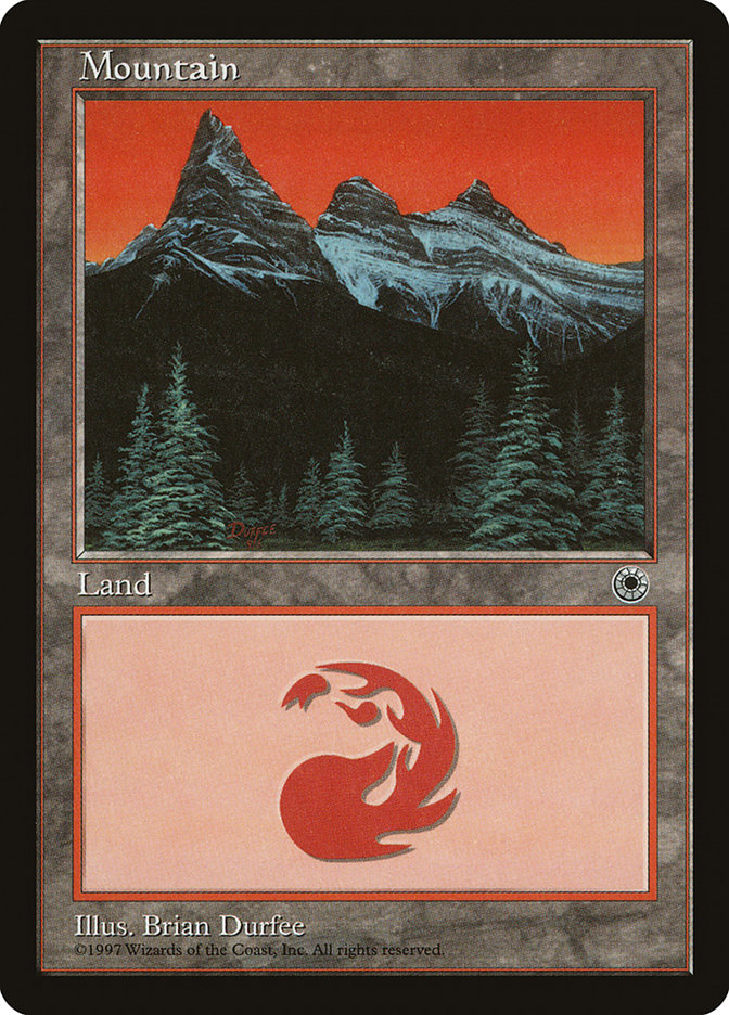 Magic the Gathering Card - Mountain - MTG Circle