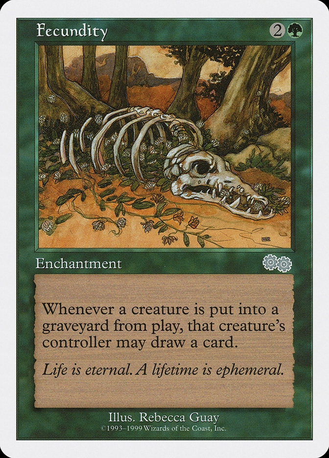 Magic the Gathering Card - Fecundity - MTG Circle