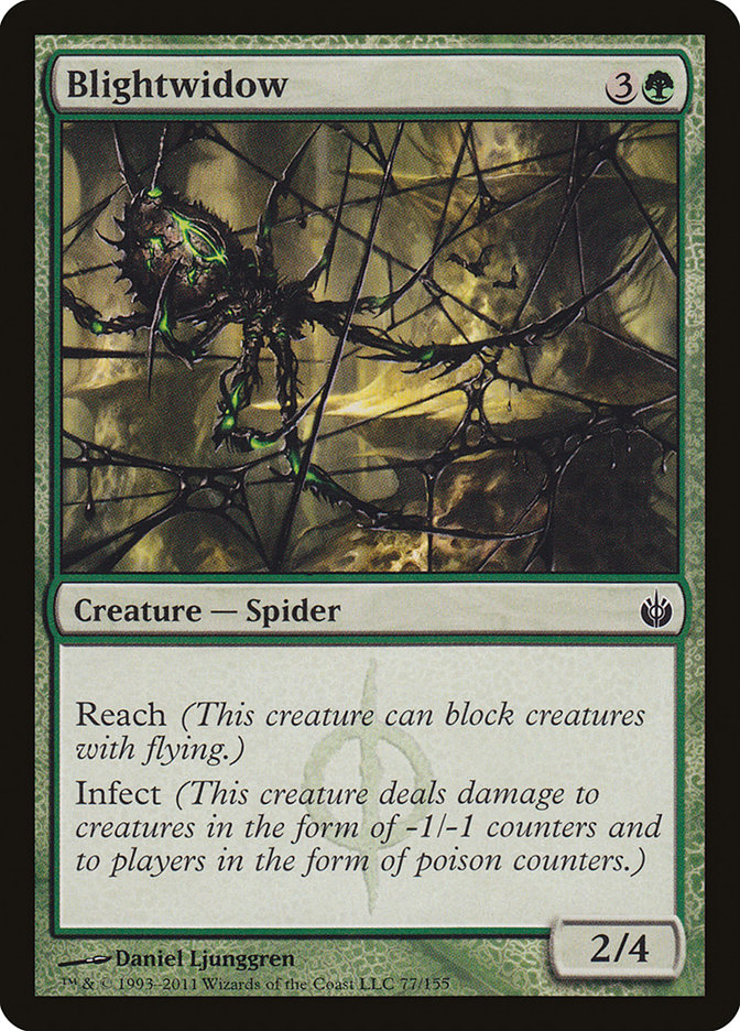 Magic the Gathering Card - Blightwidow - MTG Circle