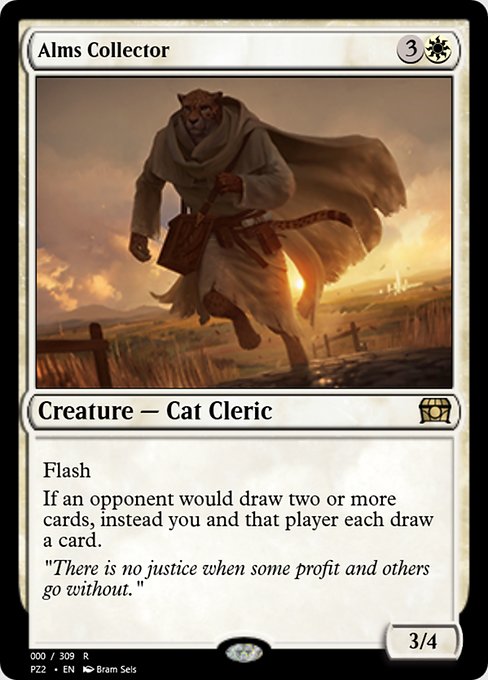 Magic the Gathering Card - Alms Collector - MTG Circle