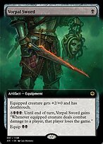 Magic the Gathering Card - Vorpal Sword - MTG Circle