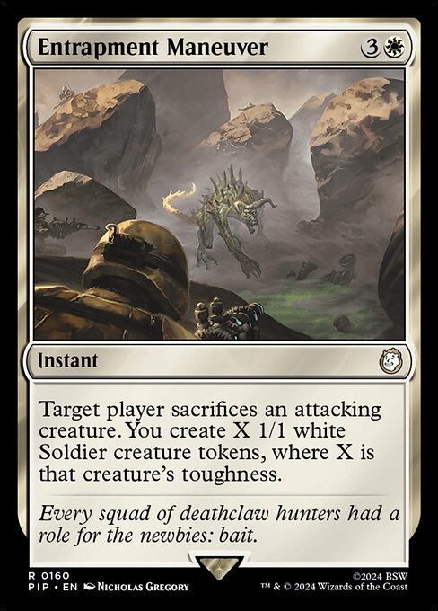 Magic the Gathering Card - Entrapment Maneuver - MTG Circle
