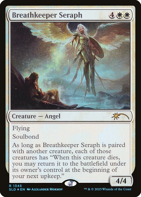 Magic the Gathering Card - Breathkeeper Seraph - MTG Circle