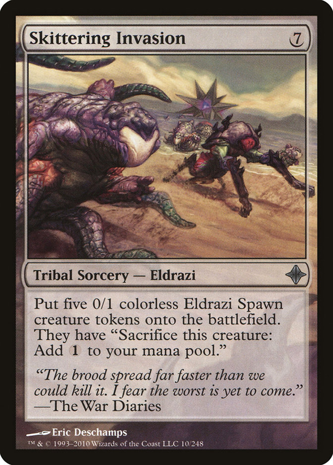 Magic the Gathering Card - Skittering Invasion - MTG Circle