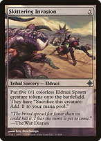 Magic the Gathering Card - Skittering Invasion - MTG Circle