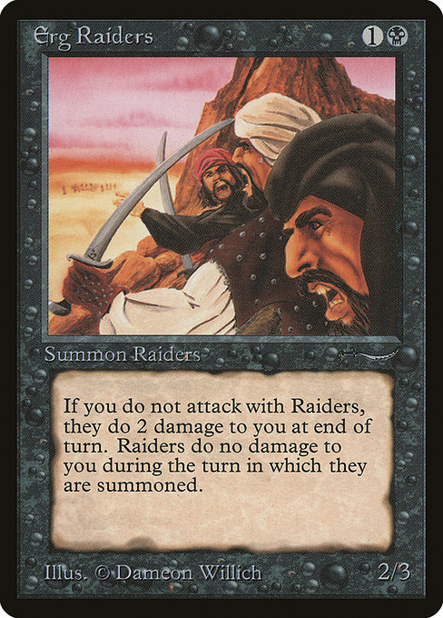 Magic the Gathering Card - Erg Raiders - MTG Circle