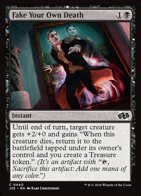 Magic the Gathering Card - Fake Your Own Death - MTG Circle