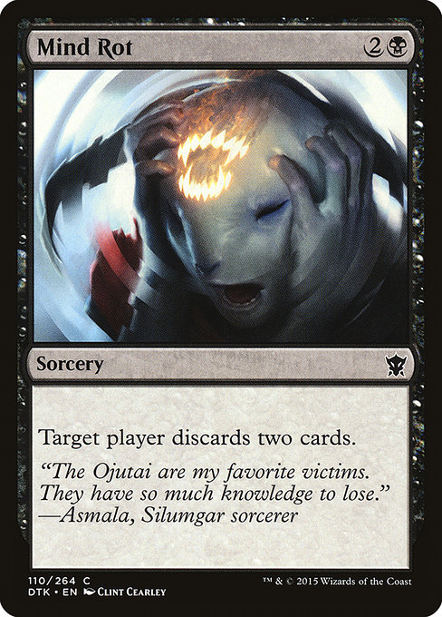 Magic the Gathering Card - Mind Rot - MTG Circle