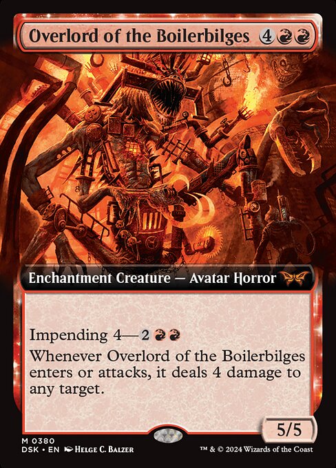 Magic the Gathering Card - Overlord of the Boilerbilges - MTG Circle