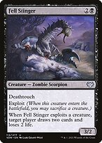 Magic the Gathering Card - Fell Stinger - MTG Circle