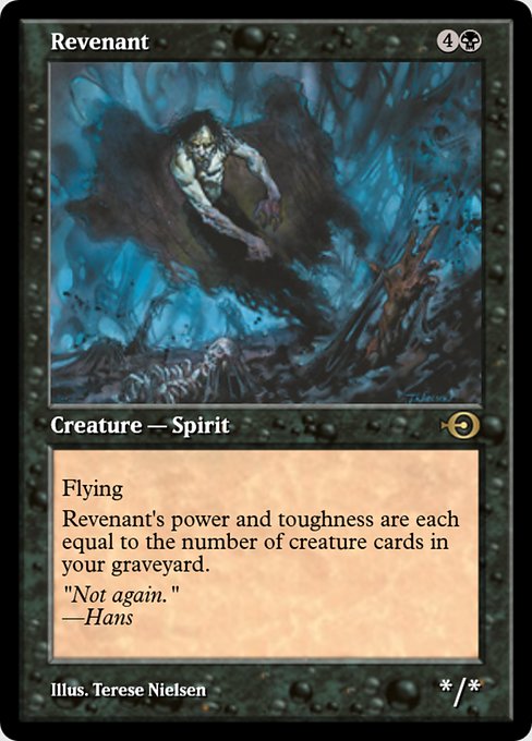 Magic the Gathering Card - Revenant - MTG Circle