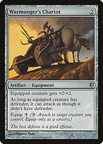 Magic the Gathering Card - Warmonger's Chariot - MTG Circle