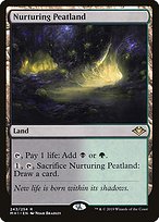 Magic the Gathering Card - Nurturing Peatland - MTG Circle