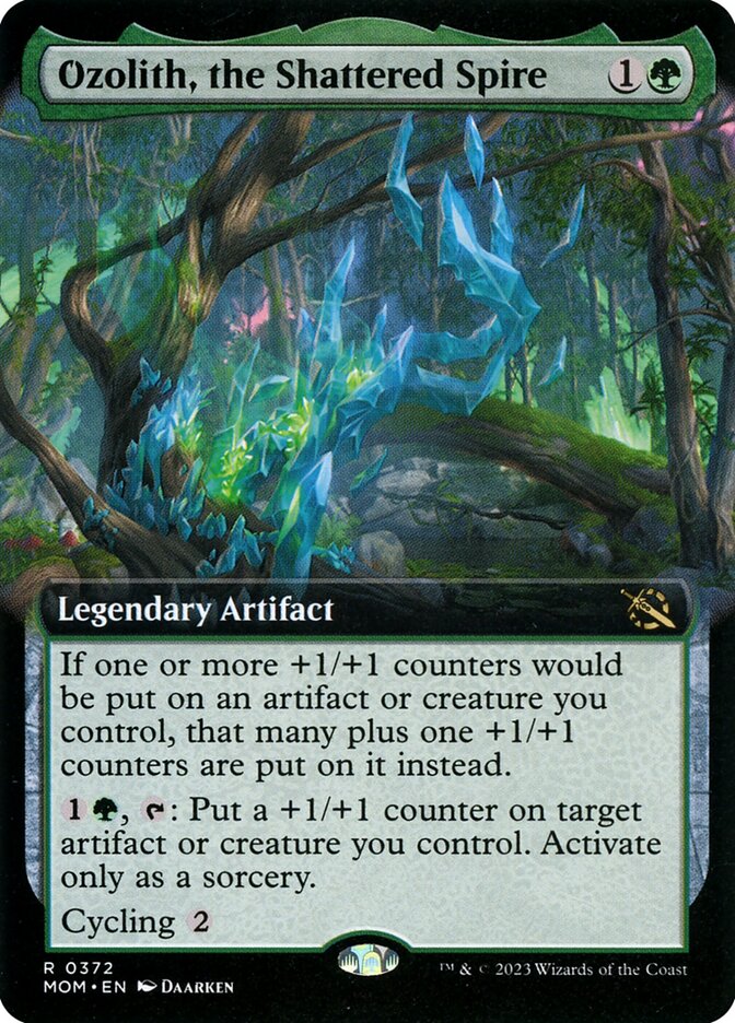 Magic the Gathering Card - Ozolith, the Shattered Spire - MTG Circle