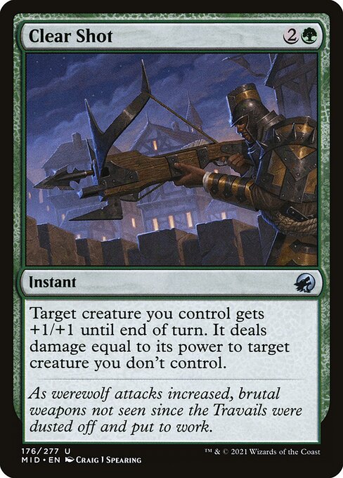 Magic the Gathering Card - Clear Shot - MTG Circle