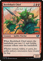 Magic the Gathering Card - Beetleback Chief - MTG Circle