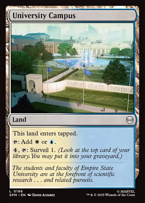 Magic the Gathering Card - University Campus - MTG Circle