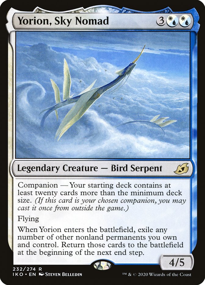 Magic the Gathering Card - Yorion, Sky Nomad - MTG Circle