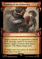 Magic the Gathering Card - Breaking of the Fellowship - MTG Circle