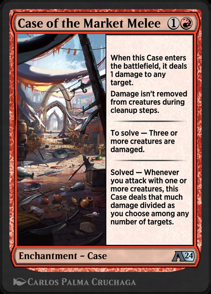 Magic the Gathering Card - Case of the Market Melee - MTG Circle