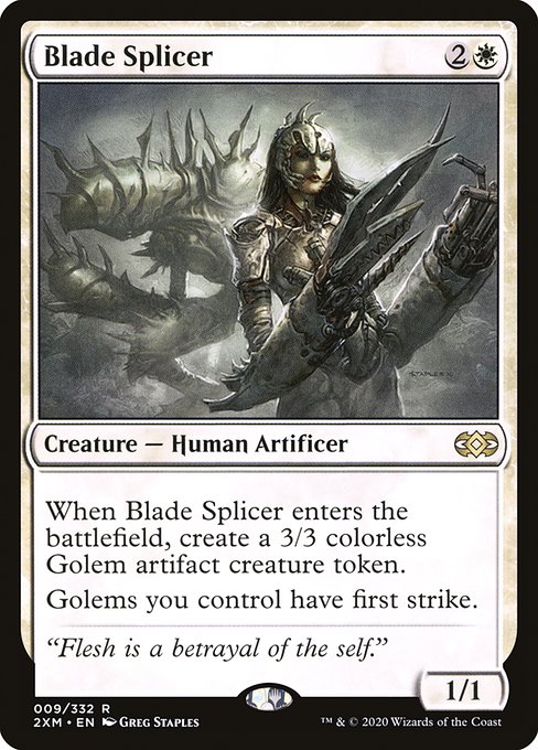 Magic the Gathering Card - Blade Splicer - MTG Circle