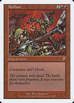 Magic the Gathering Card - Bedlam - MTG Circle