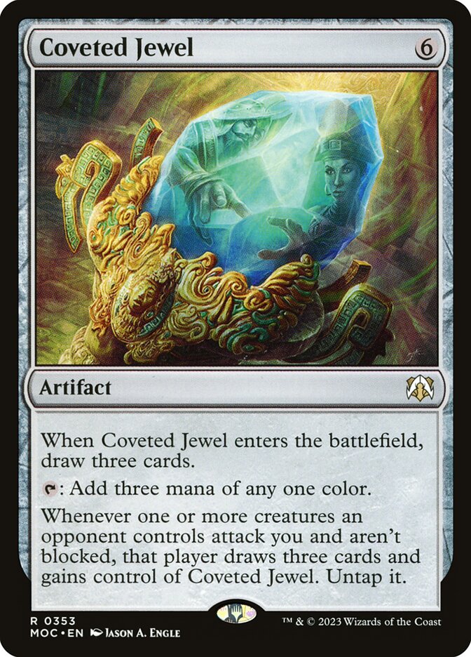 Magic the Gathering Card - Coveted Jewel - MTG Circle
