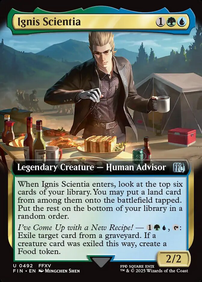 Magic the Gathering Card - Ignis Scientia - MTG Circle