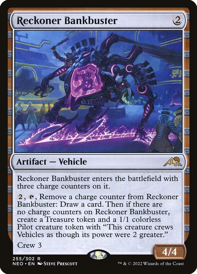 Magic the Gathering Card - Reckoner Bankbuster - MTG Circle