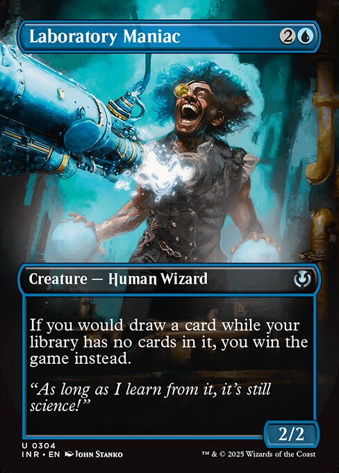 Magic the Gathering Card - Laboratory Maniac - MTG Circle