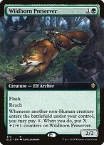 Magic the Gathering Card - Wildborn Preserver - MTG Circle
