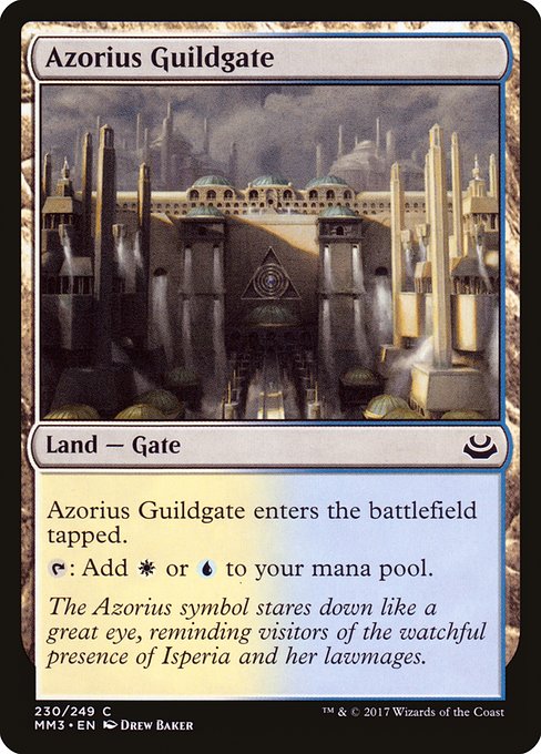 Magic the Gathering Card - Azorius Guildgate - MTG Circle