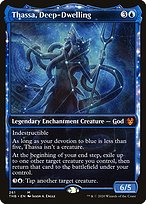 Magic the Gathering Card - Thassa, Deep-Dwelling - MTG Circle