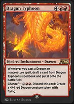 Magic the Gathering Card - Dragon Typhoon - MTG Circle