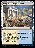 Magic the Gathering Card - Temple of Enlightenment - MTG Circle