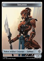 Magic the Gathering Card - Soldier - MTG Circle