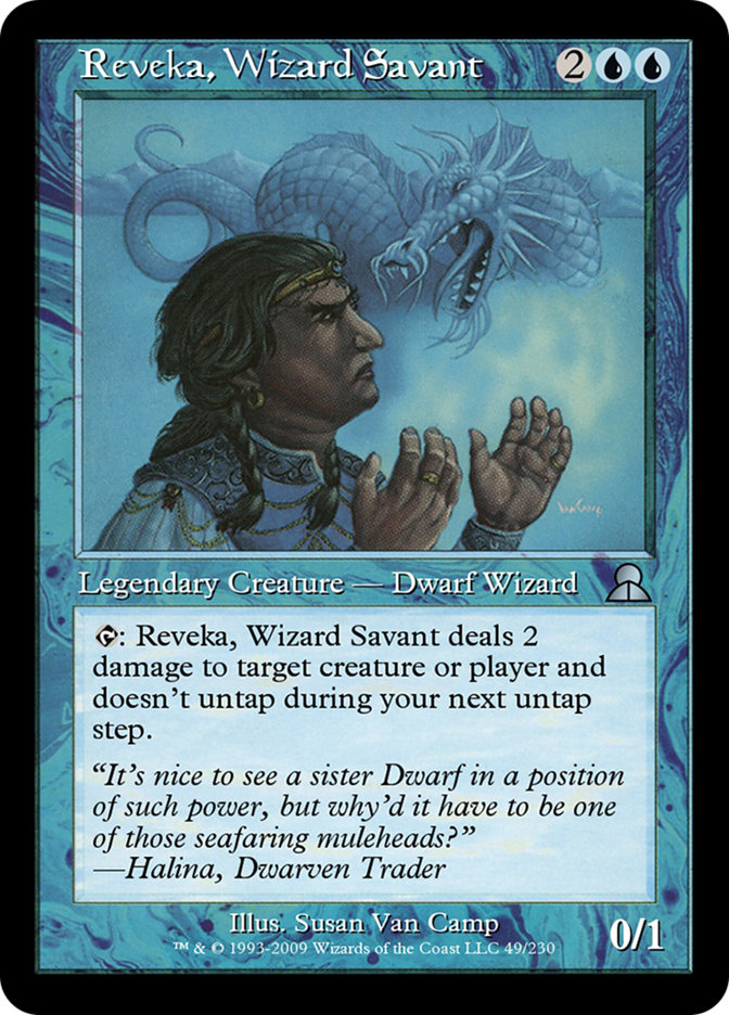 Magic the Gathering Card - Reveka, Wizard Savant - MTG Circle