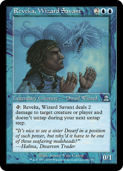 Magic the Gathering Card - Reveka, Wizard Savant - MTG Circle