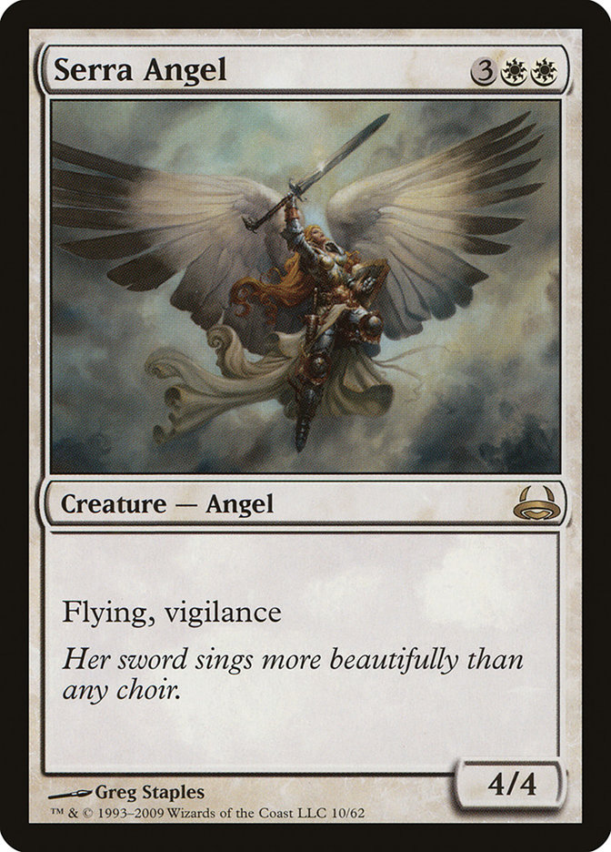 Magic the Gathering Card - Serra Angel - MTG Circle