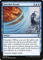 Magic the Gathering Card - Forceful Denial - MTG Circle