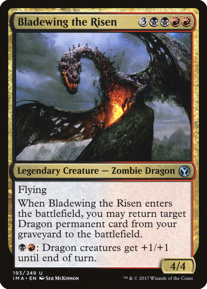 Magic the Gathering Card - Bladewing the Risen - MTG Circle