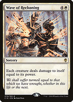 Magic the Gathering Card - Wave of Reckoning - MTG Circle