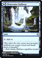 Magic the Gathering Card - Clearwater Pathway // Murkwater Pathway - MTG Circle