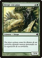 Magic the Gathering Card - Spined Wurm - MTG Circle