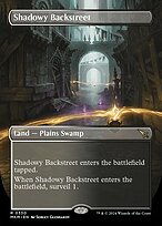 Magic the Gathering Card - Shadowy Backstreet - MTG Circle