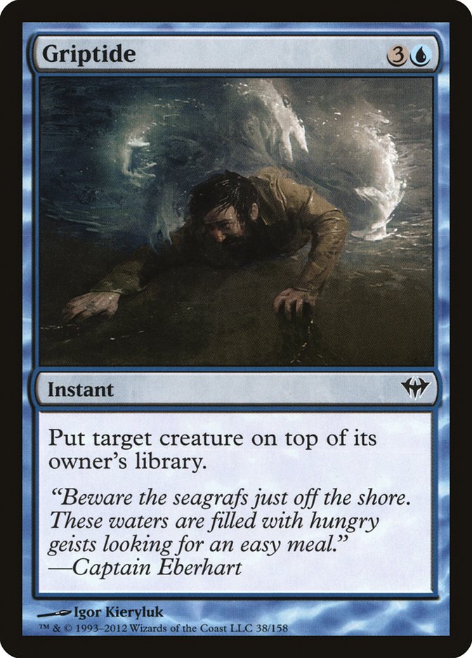 Magic the Gathering Card - Griptide - MTG Circle