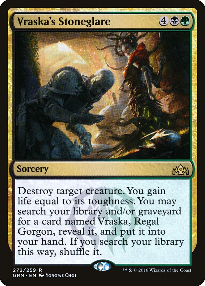 Magic the Gathering Card - Vraska's Stoneglare - MTG Circle