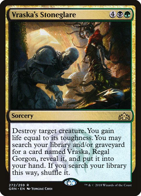 Magic the Gathering Card - Vraska's Stoneglare - MTG Circle